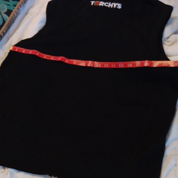 Patagonia Better Sweater  Midnight Black Sleeveless Vest W/ Torchys Logo - Picture 11 of 14